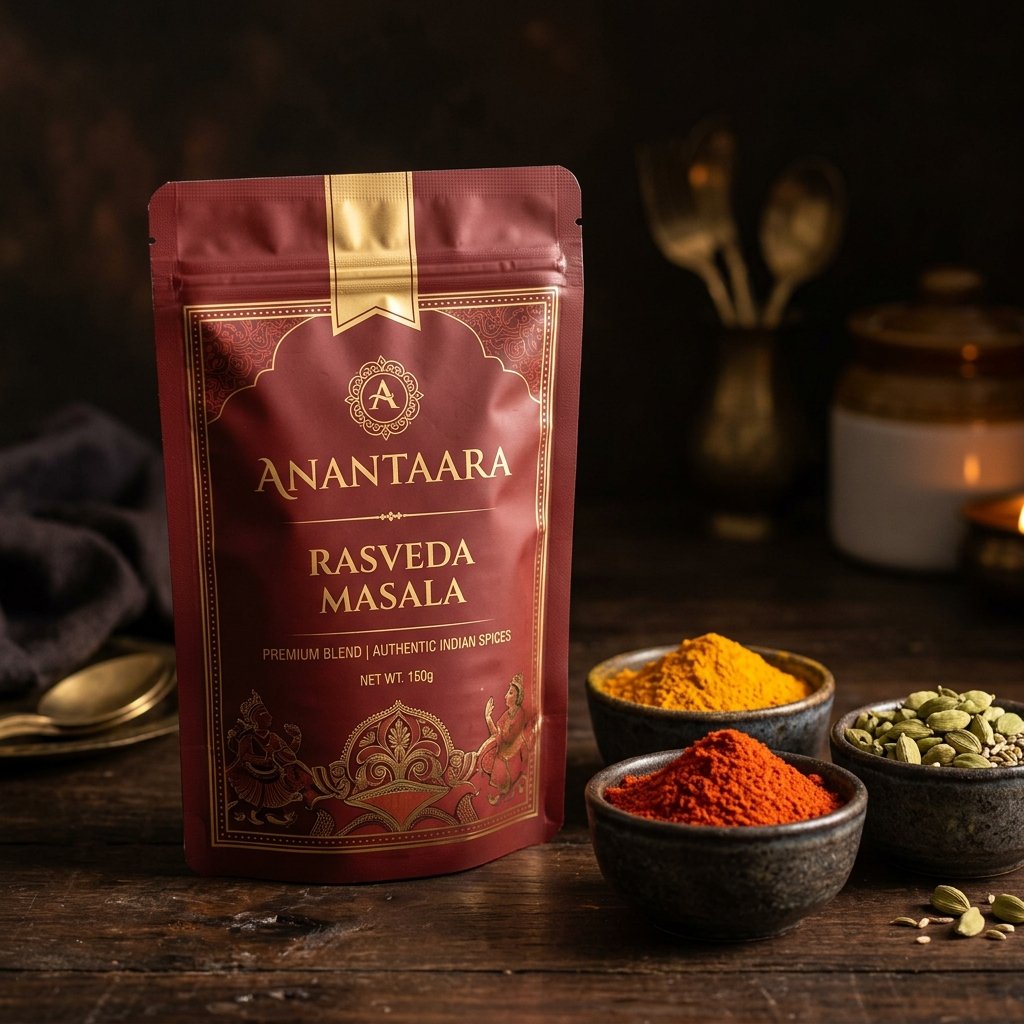 Anantaara Rasveda Masala - Authentic premium Indian spices pack